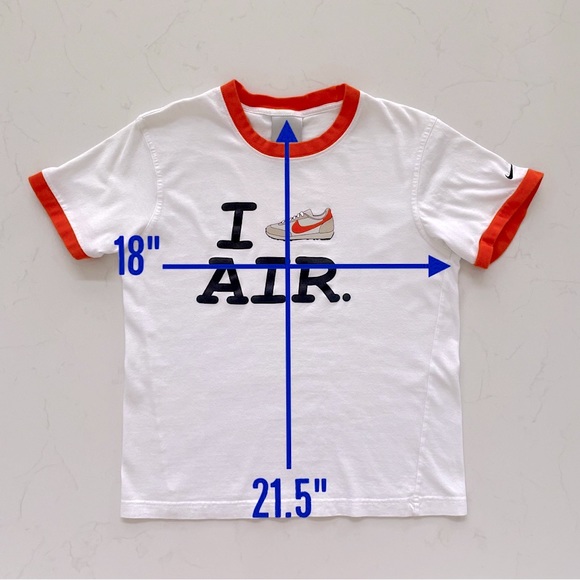 NIKE Vintage Air Ringer Tee, M - Picture 4 of 8